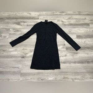 Rag & Bone Cece Sweater Dress Charcoal – Size Large (NWT)